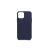 TPU telefontok iPhone 12 Mini Mercury Soft Feeling sötétkék