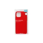 TPU telefontok iPhone 12/12 Pro Mercury Soft Feeling piros