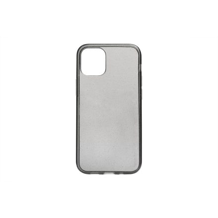 Csillogós TPU telefontok iPhone 12 Mini füst színű
