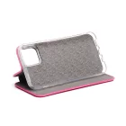 Smart Diva fliptok iPhone 12/12 Pro oldalra nyíló tok pink
