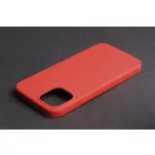 Szilikagéltok iPhone 12 Mini Liquids piros
