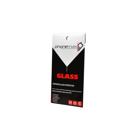 Karc és ütésálló üvegfólia átlátszó szélekkel iPhone 12 Pro Max Magic Glass