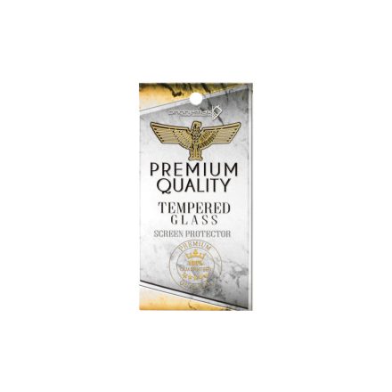 Karc és ütésálló üvegfólia átlátszó szélekkel iPhone 12 mini Phonemax Premium Quality