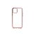 TPU műanyag tok átlátszó hátlappal iPhone 12 Pro Max Usams Kingdom BH617 piros szélekkel