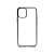 TPU műanyag tok átlátszó hátlappal BH615 iPhone 12 Mini Usams Kingdom fekete szélekkel