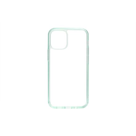 TPU műanyag tok átlátszó hátlappal iPhone 12/12 Pro Usams Minni BH630 zöld szélekkel
