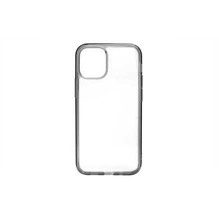 TPU műanyag tok átlátszó hátlappal iPhone 12 Mini Tok Usams Minni BH611 fekete szélekkel
