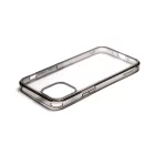 TPU műanyag tok átlátszó hátlappal iPhone 12 Mini Tok Usams Minni BH611 fekete szélekkel