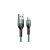 Töltő és adatkábel USB/Micro-USB csatlakozóval 2A 1 méter Usams SJ450 U55 zöld