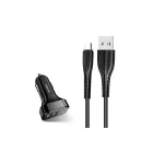 Autós töltő Micro USB 2.1A