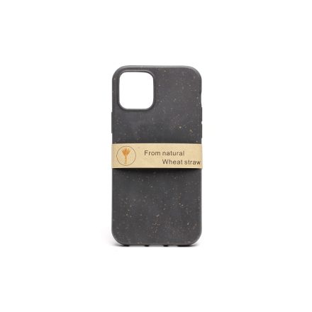 Természetes alapanyagú tok iPhone 12/12 Pro Eco2 Zerowaste fekete
