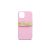 Természetes alapanyagú tok iPhone 12/12 Pro Eco2 Zerowaste pink