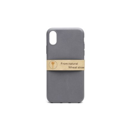 Természetes alapanyagú tok iPhone X/XS Eco2 Zerowaste szürke