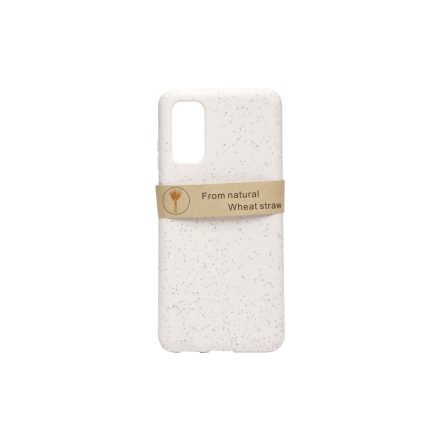 Természetes alapanyagú tok Samsung Galaxy S20 G980F Eco2 Zerowaste fehér
