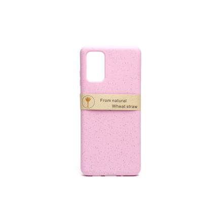 Természetes alapanyagú tok Samsung Galaxy S20 Plus G985F Eco2 Zerowaste pink
