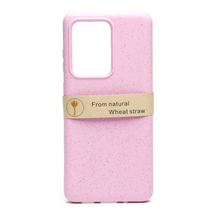 Természetes alapanyagú tok Samsung Galaxy S20 Ultra G988F Eco2 Zerowaste pink