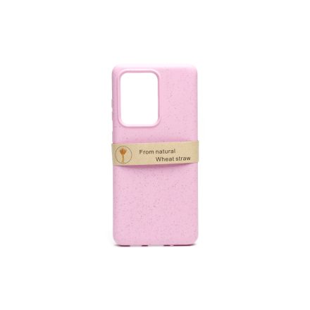 Természetes alapanyagú tok Samsung Galaxy S20 Ultra G988F Eco2 Zerowaste pink
