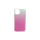 Színátmenetes telefontok iPhone 12/12 Pro pink-zöld