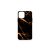 Márványmintás telefontok iPhone 12 Mini fekete