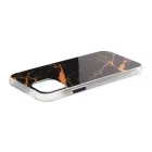 Márványmintás telefontok iPhone 12 Mini fekete
