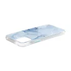 Márványmintás telefontok iPhone 12 Mini kék
