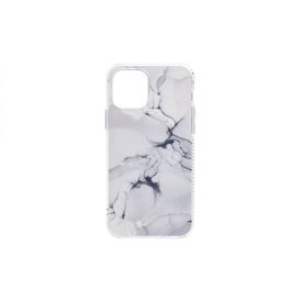 Márványmintás telefontok iPhone 12 Pro Max szürke