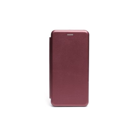 Smart Diva fliptok Samsung Galaxy A42 5G A426B oldalra nyíló tok bordó