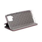 Smart Diva fliptok Samsung Galaxy A42 5G A426B oldalra nyíló tok bordó