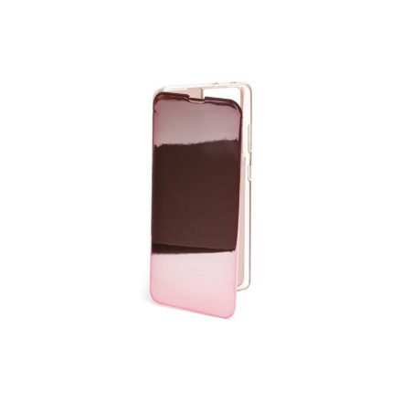 Oldalra nyíló tok Samsung Galaxy S21 Ultra Phonemax rose gold
