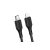 Töltő és adatkábel Type-C/Lightning csatlakozóval 1 méter 3A PD 20W Borofone BX49 Cool fekete