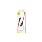 Töltő és adatkábel USB/Micro-USB csatlakozóval 2A 1 méter Usams U41 SJ393 piros