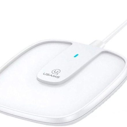 Usams CD153 Ultra Thin Wireless Mágneses Gyorstöltő (Magsafe) 15W fehér
