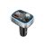 Autós telefontöltő + FM transmitter Borofone BC32 Sunlight fekete