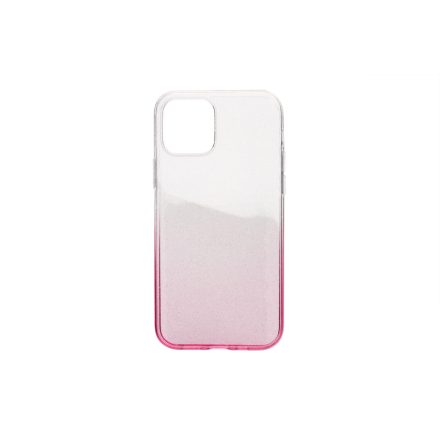 Színátmenetes csillogós TPU telefontok iPhone 12/12 Pro Pink