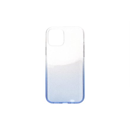 Színátmenetes Csillogós TPU Tok iPhone 12 / 12 Pro Kék