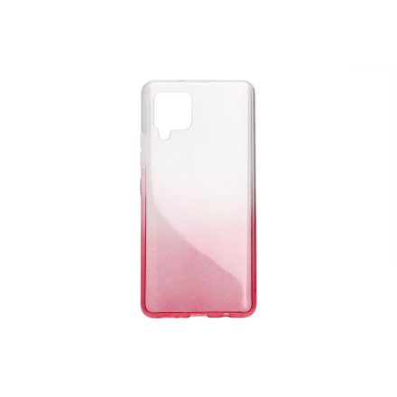 Színátmenetes csillogós TPU telefontok Samsung Galaxy A42 5G A426B piros