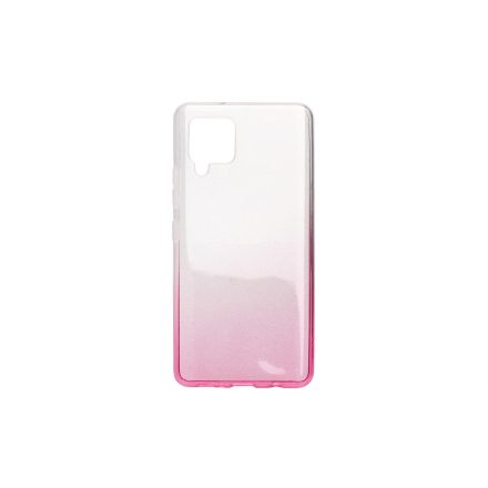 Színátmenetes Csillogós TPU Tok Samsung Galaxy A42 5G A426B pink