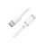Töltő és adatkábel Type-C/Type-C csatlakozóval 100W 5A 1 méter Borofone BX44 High-energy fehér