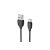 Töltő és adatkábel USB/Micro-USB csatlakozóval 2.4A 1.2 méter YooUp L01 Benefit fekete