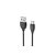 Töltő és adatkábel USB/Type-C csatlakozóval 3A 1 méter YooUp L01 Benefit fekete