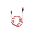 Töltő és adatkábel USB/Type-C csatlakozóval 3A 1 méter YooUp L02 Munificent piros