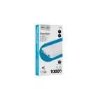 Power Bank 10000 mAh YooUp P01 Minimalist fehér