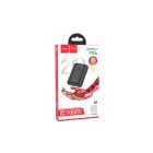 Power Bank 10000 mAh Hoco Q3 Mayflower PD+QC3.0 fekete