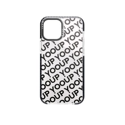 Mintás TPU telefontok Yo.21 iPhone 12 Pro Max YooUp fekete