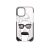 Mintás TPU telefontok Girl iPhone 12/12 Pro YooUp fekete