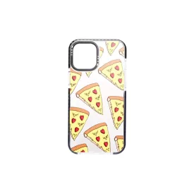 Mintás TPU telefontok Pizza iPhone 12/12 Pro YooUp fekete