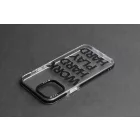 Mintás TPU telefontok Work iPhone 12/12 Pro YooUp fekete