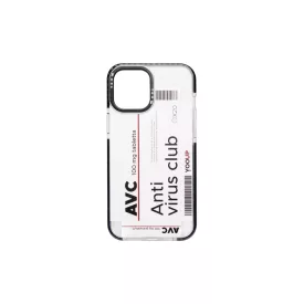 Mintás TPU telefontok AVC iPhone 12 Mini YooUp fekete