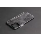 Mintás TPU telefontok Palm Leaf iPhone 12 Mini YooUp fekete
