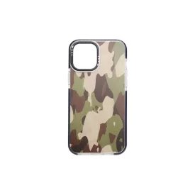 Mintás TPU telefontok Military iPhone 12 Mini YooUp fekete
